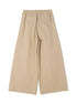 【basic line】cylinder wide pants(即納)